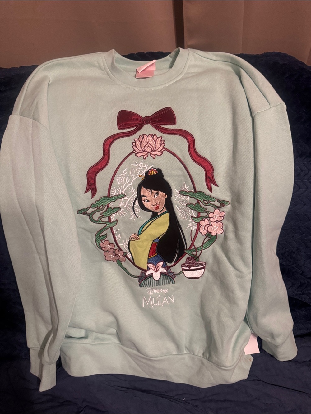 Disney Mint Green BoxLunch Label sweatshirt